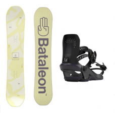 Pack Snowboard Bataleon Tabla + Fjiaciones